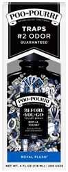 POO-POURRI BEFORE-YOU-GO RF-004-CB Air Freshener Spray, 4 oz Bottle, Royal Flush 