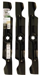 ARNOLD 490-110-M126 High-Lift Blade Set, 17-1/4 in L, For: 50 in Zero Turn Garden Tractors 