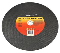 Forney 72355 Cut-Off Wheel, 14 in Dia, 5/32 in Thick, 20 mm Arbor, Aluminum Oxide/Metal Abrasive 
