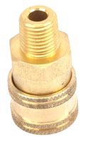 Forney 75126 Quick Coupler, 1/4 in Connection, MNPT, Brass 