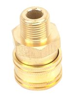 Forney 75128 Coupler, 3/8 in Connection, FNPT, Brass 