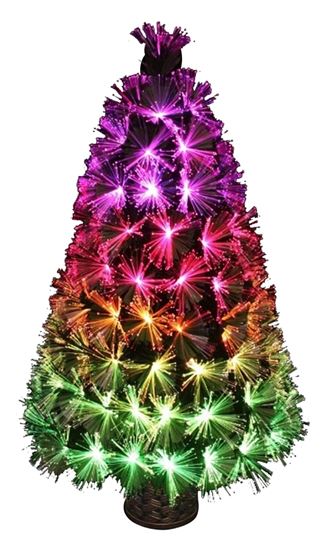 Hometown Holidays 54630 Fireworks Fiber Optic, 8-3/4 in L, Christmas, PVC, Ombre, Shiny