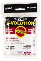 HYDE E-volution 47312 Jumbo Mini Roller Cover, 1/4 in Thick Nap, 4 in L 