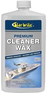 Star brite 896 Series 089632P Cleaner and Wax, Liquid, Characterstic, 32 oz Bottle 