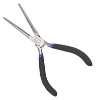 Vulcan JL-NP016 Needle Nose Plier, 5 in OAL, 0.5 mm Cutting Capacity, 4.2 cm Jaw Opening, Black Handle, 1/2 in W Jaw 
