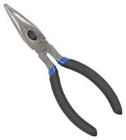 Vulcan PC974-01 Bent Nose Plier, 6 in OAL, 1.6 mm Cutting Capacity, 3.9 cm Jaw Opening, Black Handle, 3/4 in W Jaw 