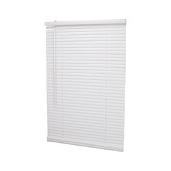 Simple Spaces PVCMB-3A Blind, 64 in L, 27 in W, Vinyl, White 