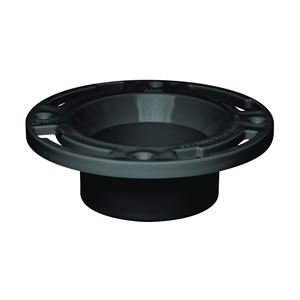 Oatey 43508 Closet Flange, 3 in Connection, ABS, Black, For: 3 in SCH 40 DWV Pipes