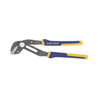 Irwin 4935096 Groove Lock Plier, 10 in OAL, 2-1/4 in Jaw Opening, Blue/Yellow Handle, Cushion-Grip Handle 