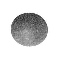 Essex Silver Line 17SC80 Sanding Disc, 17 in Dia, 80 Grit, Medium, Screen Cloth Backing, Pack of 10 