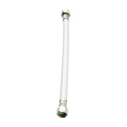 Plumb Pak EZ Series PP23847LF Sink Supply Tube, 1/2 in Inlet, Flare Inlet, 1/2 in Outlet, FIP Outlet, 12 in L 