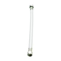 Plumb Pak EZ Series PP23848 Sink Supply Tube, 1/2 in Inlet, Flare Inlet, 1/2 in Outlet, FIP Outlet, 20 in L 