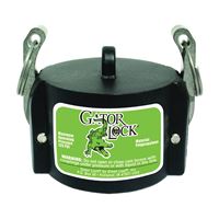 GREEN LEAF GLP150CAPNL Cam Lock Cap, 1-1/2 in, Male, 125 psi Pressure Class, Polypropylene 