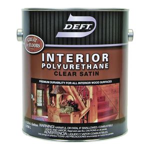 DEFT 226-01 Polyurethane Paint, Liquid, Amber, 1 gal, Can 4 Pack