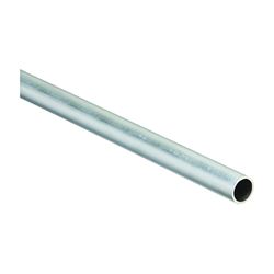 Stanley Hardware 4206BC Series N247-536 Metal Tube, Round, 72 in L, 3/4 in Dia, 1/16 in Wall, Aluminum, Mill 