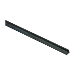 Stanley Hardware 4060BC Series N215-392 Angle Stock, 1/2 in L Leg, 48 in L, 1/8 in Thick, Steel, Mill
