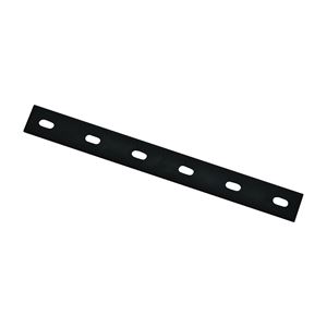 National Hardware N351-457 Mending Plate, 14 in L, 1-1/2 in W, 5/16 Gauge, Steel, Powder-Coated, Carriage Bolt Mounting