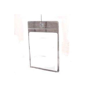 Southern Imperial R-HVP-5535 Sign Holder, 5-1/2 in W, PVC, Clear, Pack of 25