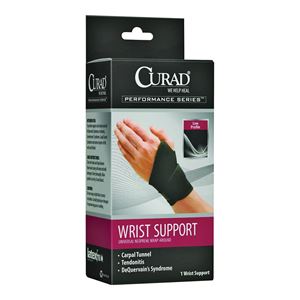 CURAD ORT19700D Wrist Support, 7 to 11 in L, Neoprene Bandage