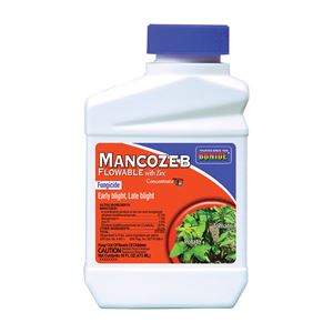 Bonide Mancozeb 862 Fungicide, Liquid, Sulfur, Yellow, 1 pt