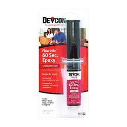 Devcon 21445 Epoxy Adhesive, Clear, Liquid, 0.47 oz Syringe 
