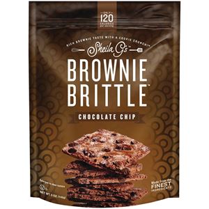 Sheila G's SG1224 Brownie Brittle, Chocolate Flavor, 5 oz, Pack of 6
