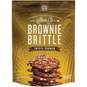 Sheila G's SG1244 Brownie Brittle, Toffee Crunch Flavor, 5 oz, Pack of 6