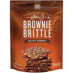 Sheila Gs SG1238 Brownie Brittle, Salted Caramel Flavor, 5 oz, Pack of 6 