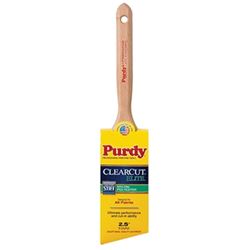 Purdy Clearcut Elite 144152825 Trim Brush, 2-1/2 in W, Nylon/Polyester Bristle, Fluted Handle 
