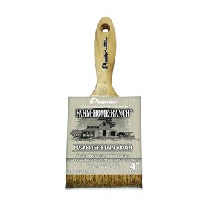 Premier Farm Home Ranch FHR00143 Stain Brush, Gold/Polyester Bristle