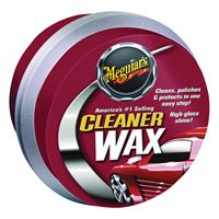 MEGUIARS A1214 Cleaner Wax, 11 oz, Paste, Sweet Hydrocarbon 