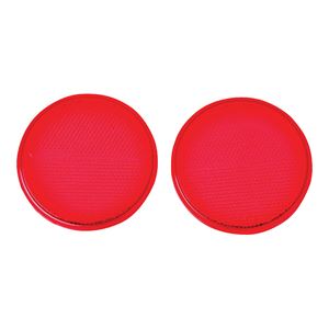 HY-KO CDRF-4R Carded Reflector, 9.63 in L Post, Red Reflector