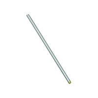 Stanley Hardware N179-333 Threaded Rod, 3/8-16 Thread, 12 in L, A Grade, Steel, Zinc, UNC Thread 