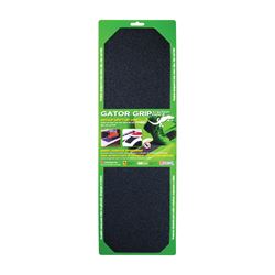 INCOM Gator Grip RE629BL Safety Grit Tape, 21 in L, 6 in W, PVC Backing, Black 