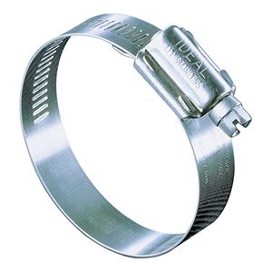 IDEAL-TRIDON Hy-Gear 68-0 Series 6824053 Interlocked Worm Gear Hose Clamp, Stainless Steel 10 Pack