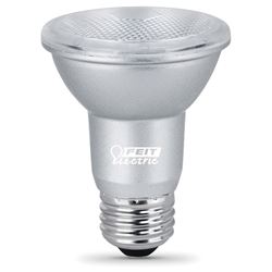 Feit Electric PAR20DM/930CA LED Lamp, Flood/Spotlight, PAR20 Lamp, 50 W Equivalent, E26 Lamp Base, Dimmable, Silver 