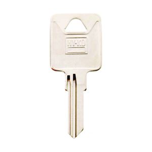 Hy-Ko 11010TM4 Key Blank, Brass, Nickel, For: Trimark Cabinet, House Locks and Padlocks, Pack of 10
