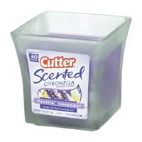 Cutter HG-96154 Citronella Candle, Citronella, Lavender, Vanilla, 11 oz 