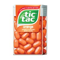 Tic Tac TTBIGO12 Fresh Mint, Orange Flavor, 1 oz, Pack of 12 