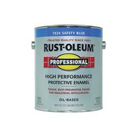RUST-OLEUM PROFESSIONAL K7725402 Enamel, Gloss, Safety Blue, 1 gal Can, Pack of 2 