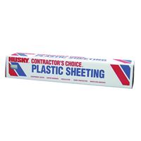 POLY-AMERICA CF1020C Painters Sheeting, 100 ft L, 20 ft W, Clear 