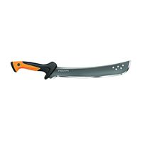 FISKARS 385091-1001 Clearing Machete, 24 in OAL, Steel Blade 