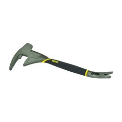 Stanley 55-099 Utility Bar, 18 in L, Beveled Tip, 1-1/2 in Claw Blade Width Tip, Steel, 1 in Dia, 5 in W 