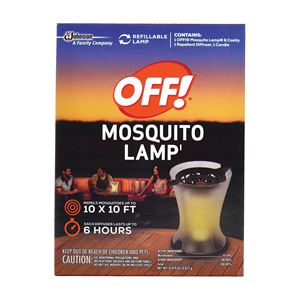 SC JOHNSON 76087 Mosquito Repellent Lamp, Liquid, 100 sq-ft 4 Pack