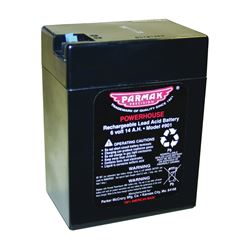 Parmak 901 Gel Battery, Black, For: DF-SP-LI Solar Powered Fencers 