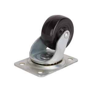 Prosource Plate Caster Rubber 2-1/2"