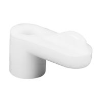 Make-2-Fit PL 7774 Window Screen Clip with Screw, Plastic, White, 12/PK 