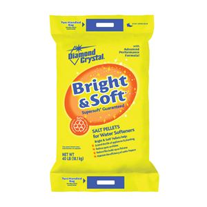 Cargill Bright & Soft 100012423 Salt Pellets, 50 lb Bag