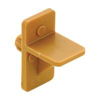 Knape & Vogt 335P PLAS Shelf Support Pin, Plastic, Tan 