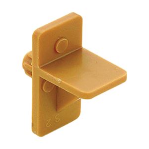 Knape & Vogt 335P PLAS Shelf Support Pin, Plastic, Tan